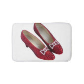 Tapis De Bain Chaussons Rouges Ruby Chaussures Bathmat Méchant! (Devant)
