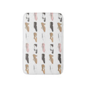 Tapis De Bain Chaussures danse Ballet Tap Jazz Lyrique Acro Stud (Devant (Vertical))