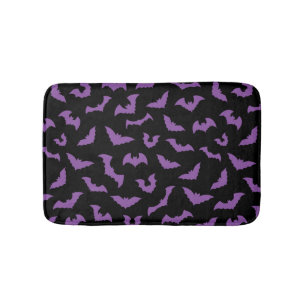 Tapis De Bain Chauve-chauve-souris noire