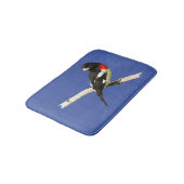 Tapis De Bain Chauve-souris à poitrine rose (Angle)