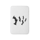Tapis De Bain chauve-souris halloween (Devant (Vertical))