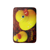 Tapis De Bain Chauves-souris Brown et jaunes - 16 po x 24 po (Devant (Vertical))