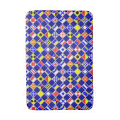 Tapis De Bain Checkered Nautical Flags (Devant (Vertical))