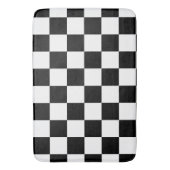 Tapis De Bain Checkered noir (devant Vertical)
