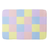 Tapis De Bain Checkers Pastel Spring (Devant)