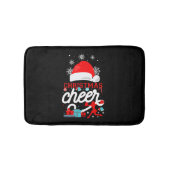 Tapis De Bain Cheer Cheerleader Noël Cheer (Devant)