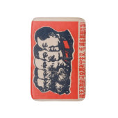 Tapis De Bain Chef communiste de propagande Mao Stalin (Devant (Vertical))
