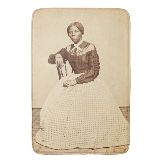Tapis De Bain Chemin de fer abolitionniste Harriet Tubman (devant Vertical)