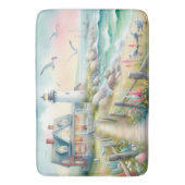 Tapis De Bain Chemin vers le chalet côtier du phare (devant Vertical)