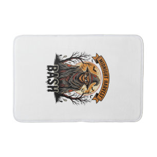 Tapis De Bain Chemise de Halloween pour épouvantail Gravure vint