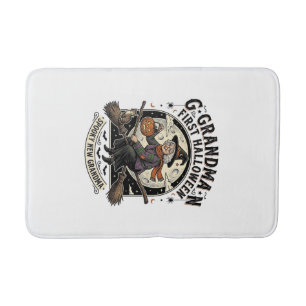 Tapis De Bain Chemise de sorcière vintage Halloween de grand-mèr