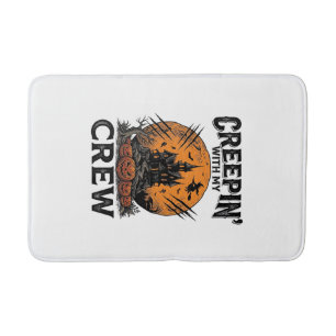 Tapis De Bain Chemise Halloween Maison Hantée Creepin With My Cr