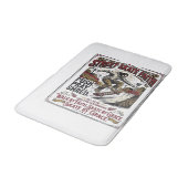 Tapis De Bain Chemise Jésus Skate Longboard Chrétienne (Angle)