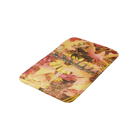 Tapis De Bain Cherokee en cuivre (Angle)