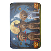 Tapis De Bain Chesapeake Bay Terrier Citrouille Halloween Funny (devant Vertical)