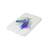 Tapis De Bain Cheval Abstrait Bath Mat (Angle)
