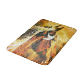 Tapis De Bain cheval Abstrait équestre de l'ouest (Angle)