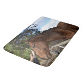 Tapis De Bain Cheval Ami Pour toujours, Mémoire Mousse Bathmat (Angle)