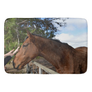 Tapis De Bain Cheval Ami Pour toujours, Mémoire Mousse Bathmat