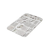 Tapis De Bain Cheval Antique Publicité Journal Art (Angle)