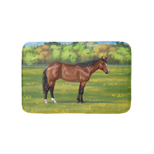 Tapis De Bain Cheval Brown Bay Quarter