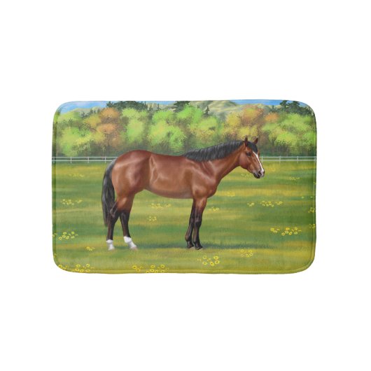 Tapis De Bain Cheval Brown Bay Quarter (Devant)