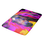 Tapis De Bain Cheval coloré (Angle)