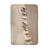 Tapis De Bain Cheval dans l'automne II (Devant (Vertical))