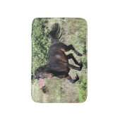 Tapis De Bain Cheval de châtaignier à galop (Devant (Vertical))