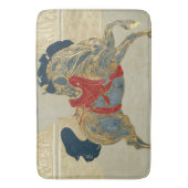 Tapis De Bain Cheval Impérial Doré (devant Vertical)