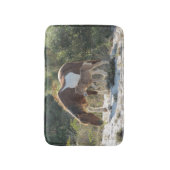 Tapis De Bain Cheval mignon avec poulain photo (Devant (Vertical))