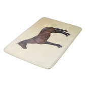 Tapis De Bain Cheval Morgan de Profil (Angle)