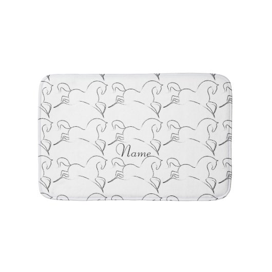 Tapis De Bain Cheval sauvage Thunder_Cove (Devant)