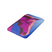 Tapis De Bain Cheval Visage Animal Art (Angle)