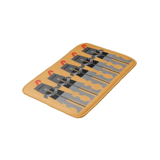 Tapis De Bain Chevalier (Angle)