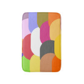 Tapis De Bain Chevauchement des échelles cercles motif (Devant (Vertical))