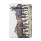 TAPIS DE BAIN CHEVAUX (Devant (Vertical))