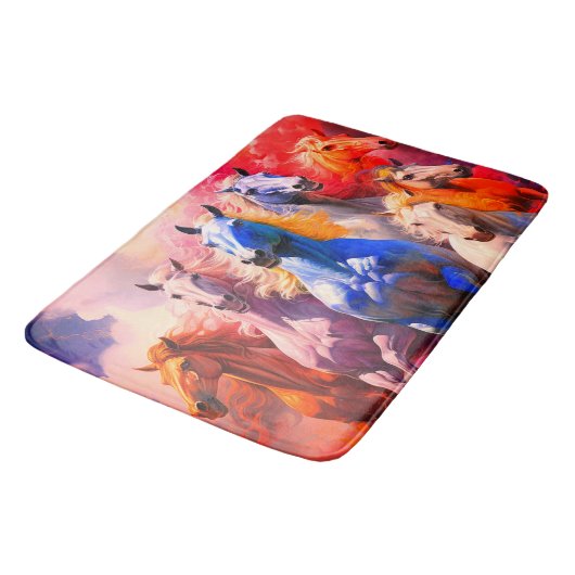 Tapis De Bain Chevaux (Angle)