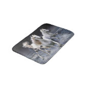 Tapis De Bain Chevaux à lancer l'oreiller (Angle)