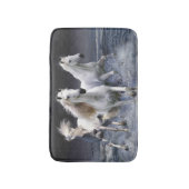 Tapis De Bain Chevaux à lancer l'oreiller (Devant (Vertical))