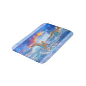 Tapis De Bain Chevaux arabes de l'ÎLE STELLAR (Angle)