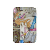 Tapis De Bain Chevaux de carrousel (Devant (Vertical))