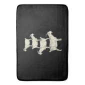 Tapis De Bain Chèvre Retro (devant Vertical)