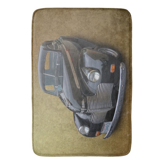 TAPIS DE BAIN CHEVROLET 1940 (devant Vertical)