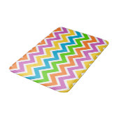 tapis de bain chevron de printemps (Angle)