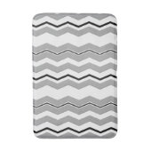 Tapis De Bain Chevron vertical moderne avec toute couleur (Devant (Vertical))