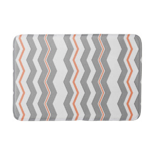 Tapis De Bain Chevron vertical moderne avec toute couleur