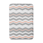 Tapis De Bain Chevron vertical moderne avec toute couleur (Devant (Vertical))