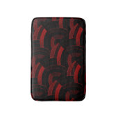 Tapis De Bain chevrons élégants modernes chics (Devant (Vertical))