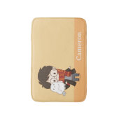 Tapis De Bain Chibi HARRY POTTER™ & Hedwig (Devant (Vertical))